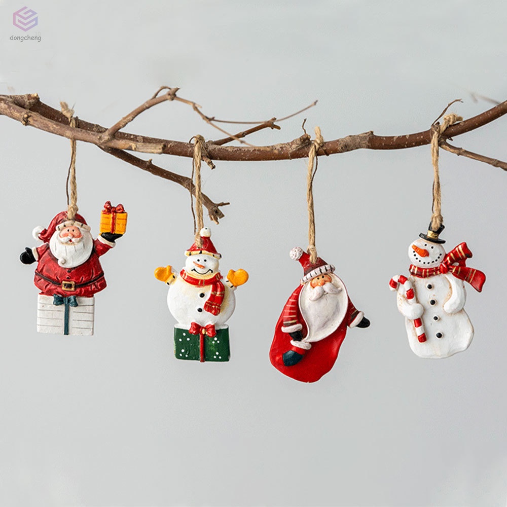 Mô Hình Ông Già Noel Mini Trang Trí Cây Thông Noel