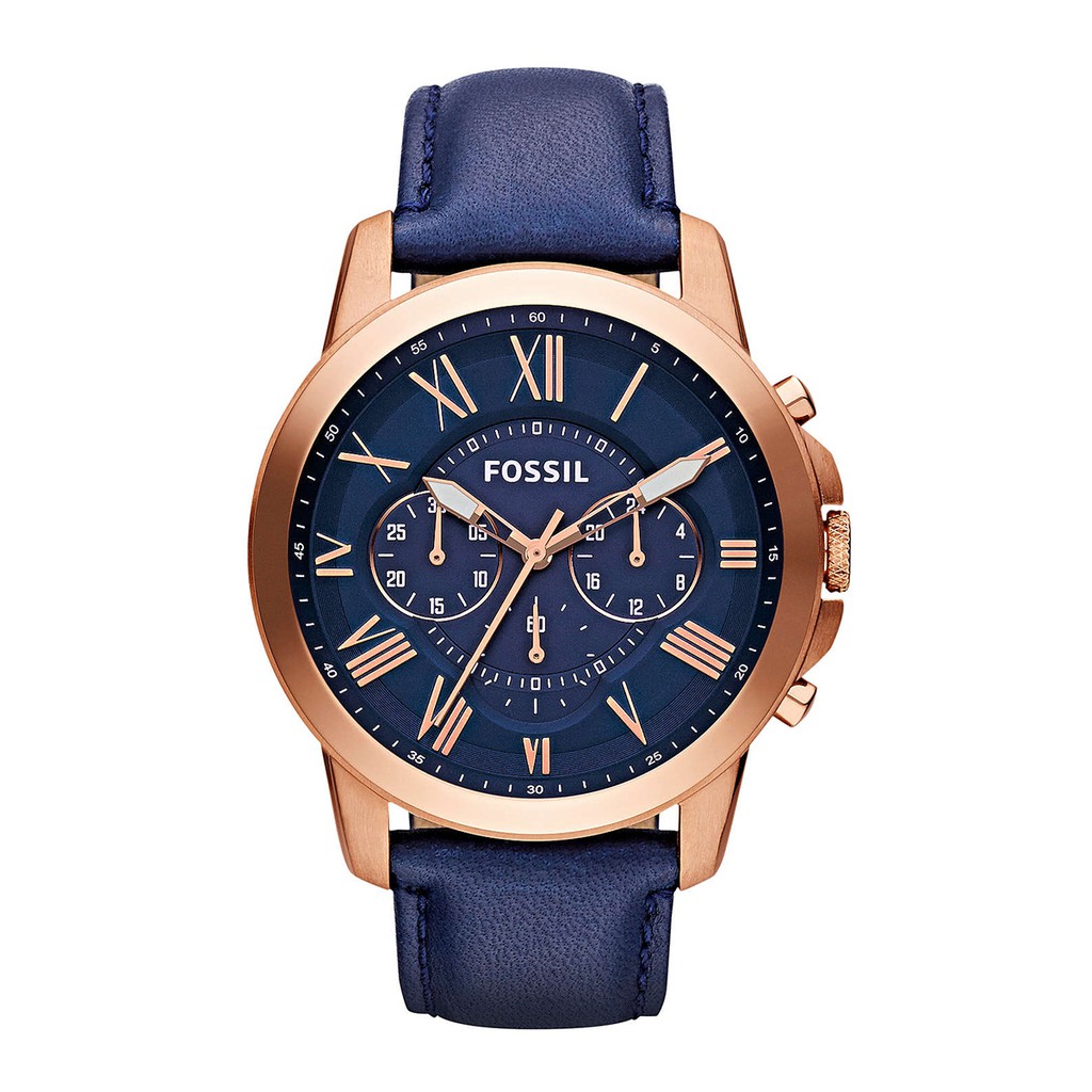 Đồng Hồ Nam Fossil Grant Multi-Function Navy FS4835