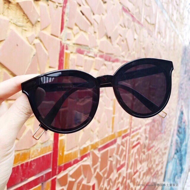 Mắt Kính Thời Trang Unisex Form Tròn Htbx 59 Đen Full Siêu Sang Chảnh - Hazo