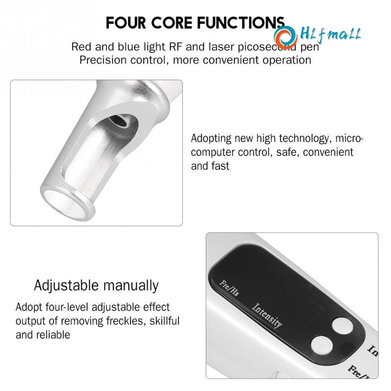 Máy xoá xăm, xoá nám, tàn nhang, nốt ruồi Laser mini NEATCELL; Xoá xăm Tatoo chân mày chuyên dụng