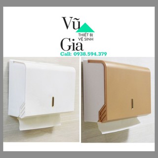 (HỎA TỐC HCM)Hộp đựng giấy lau tay treo tường (hàng loại 1)