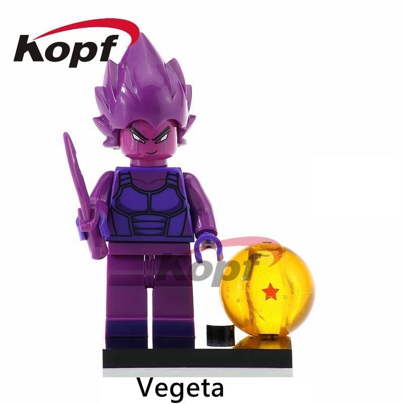 Mô Hình Đồ Chơi Lắp Ráp Lego Nhân Vật Gotenks Son Goku Vegeta Trong Phim Hoạt Hình Dragon Ball