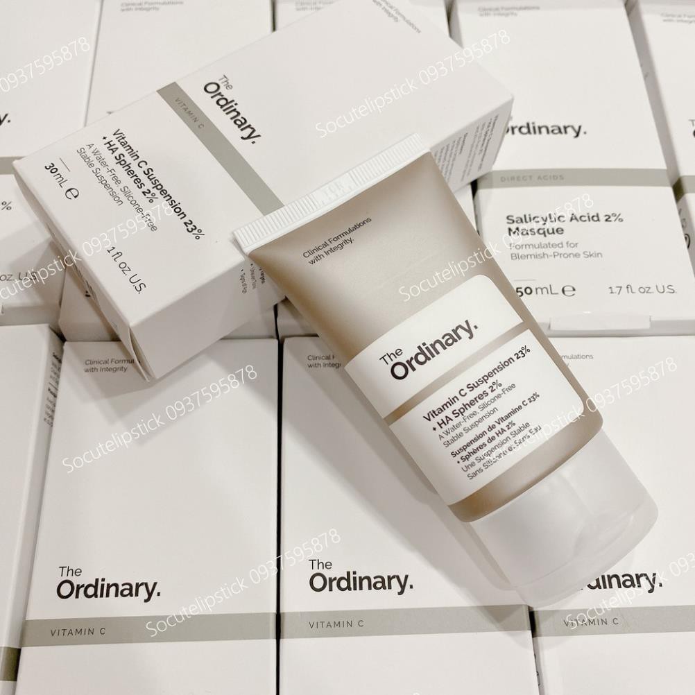 Kem Dưỡng The Ordinary Vitamin C Suspension 23% + HA Spheres 2% 30ml