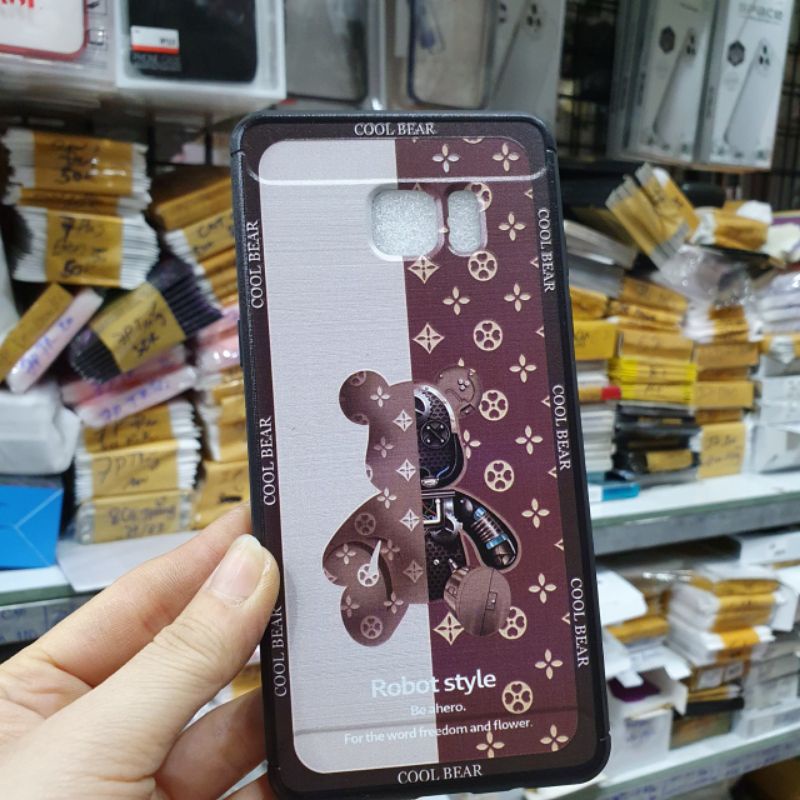 Ốp lưng Samsung Note 7/ Note FE dẻo in hình gấu