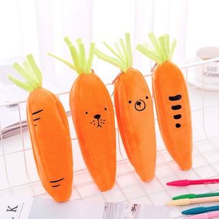 Ví Đựng Bút Cà Rốt Ngộ Nghĩnh Dành Cho Học Sinh
