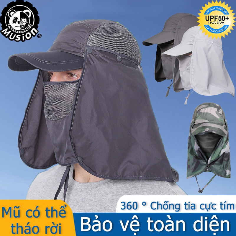 Nón trùm đầu Musion chống tia UV thiết kế sáng tạo