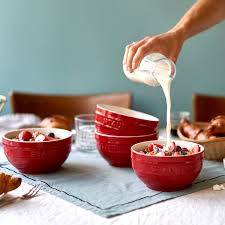 SET 4 bát STAUB ĐỎ CHERRY