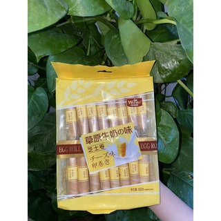 Bánh Trứng Cuộn Wonlie Kem Sữa Egg Roll (Gói 318g)