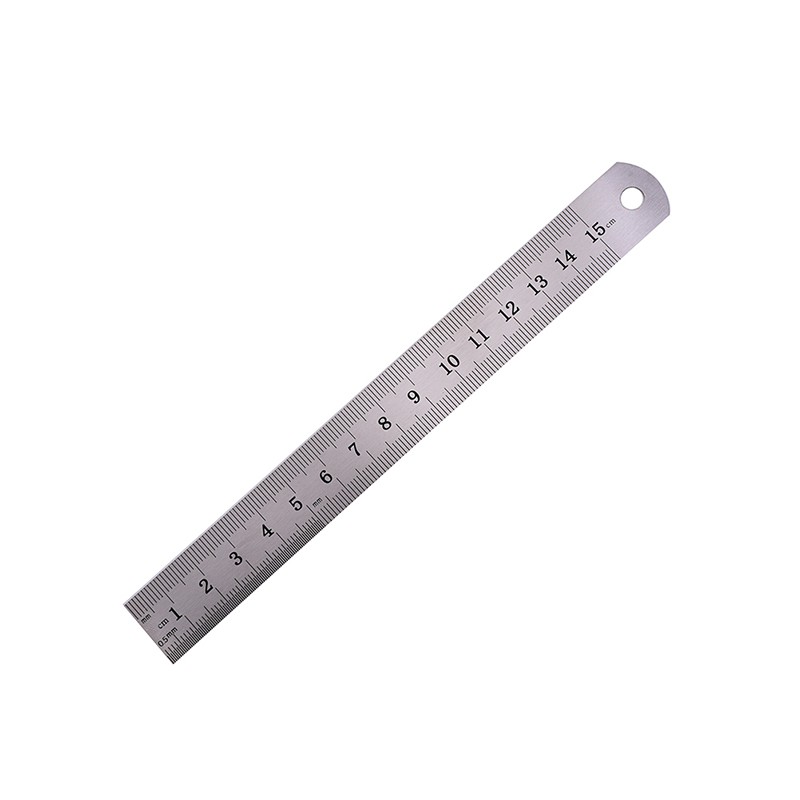 Thước đo bằng kim loại 15cm mẫu HL