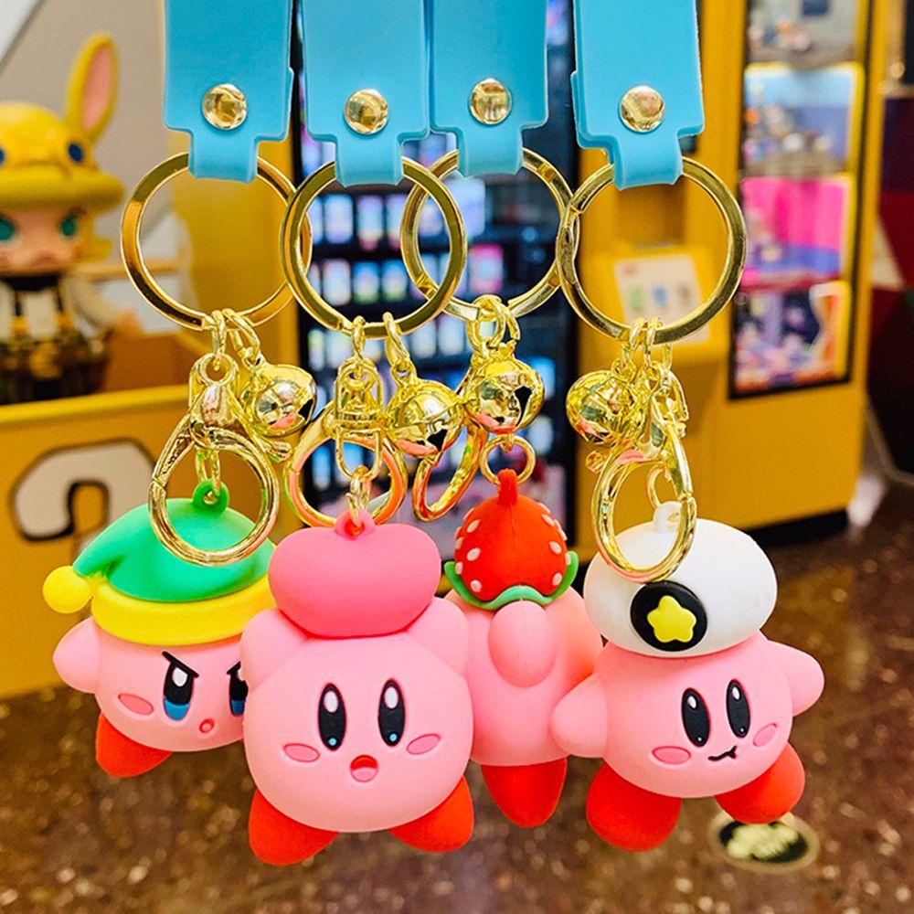 Móc Khóa Hình Búp Bê Hoạt Hình Kirby Dễ Thương