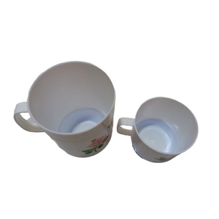 Ly Ca Tròn Nhựa Có Nắp (Nhỏ - Lớn)