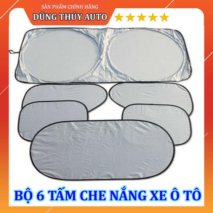 BỘ CHE NẮNG CHO XE Ô TÔ 6 TẤM