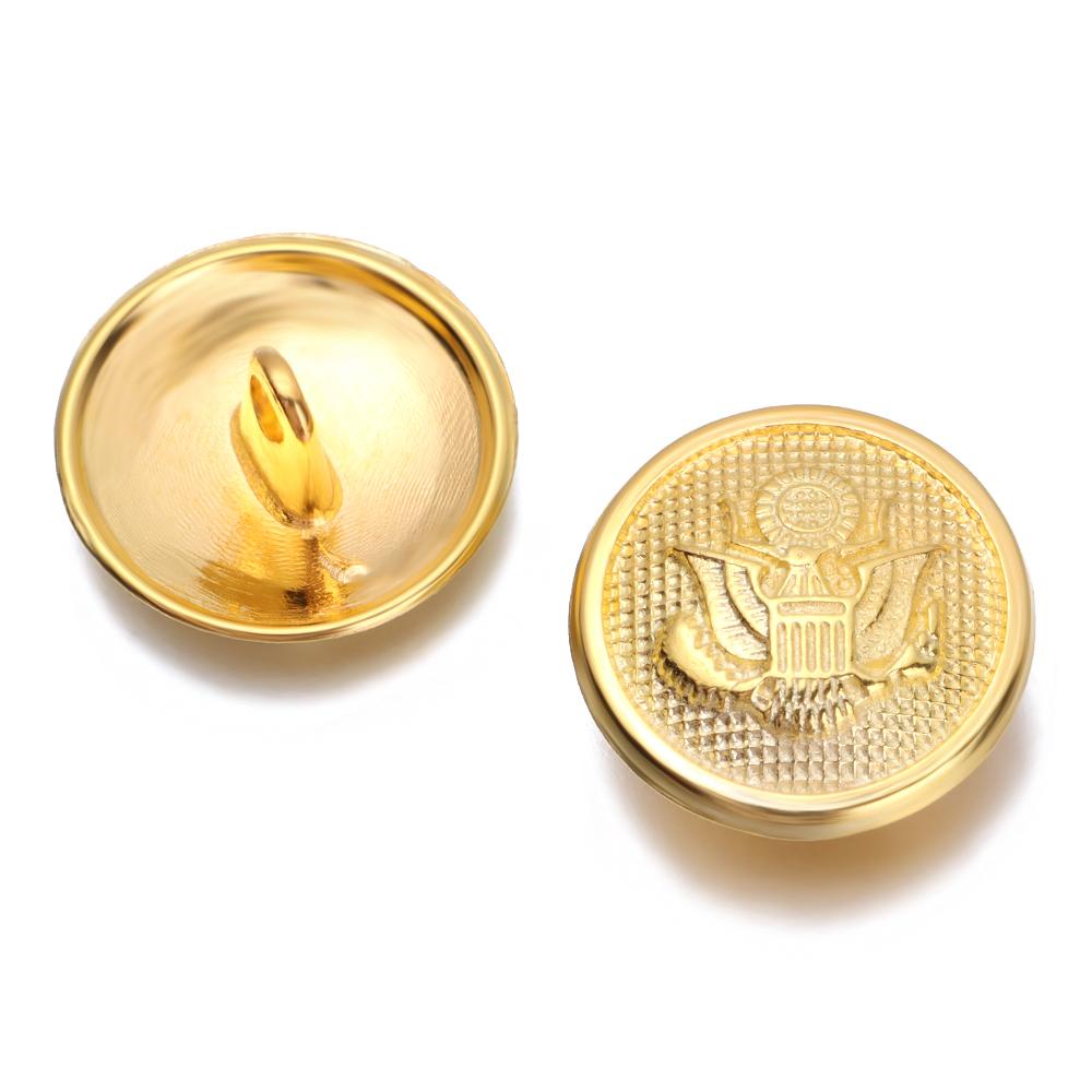 10 Nút Áo Hình Đại Bàng Bằng Kim Loại