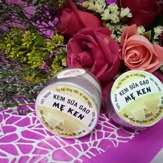 Kem sữa gạo chống nắng thiên nhiên mẹ ken