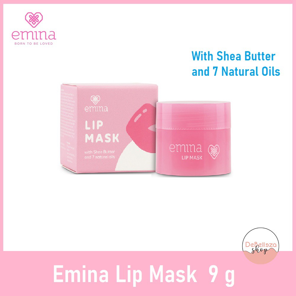 (hàng Mới Về) Mặt Nạ Môi Emina 9g Chất Lượng Cao