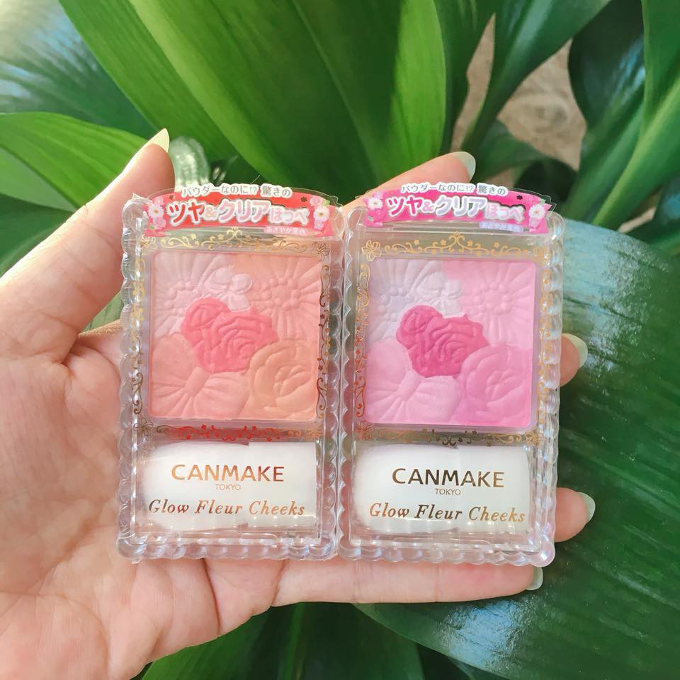 Phấn Má Hồng Canmake Tokyo Glow Fleur Cheeks 02