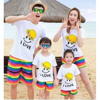 Quần áo team đi biển cho nhóm, cặp đôi và gia đình