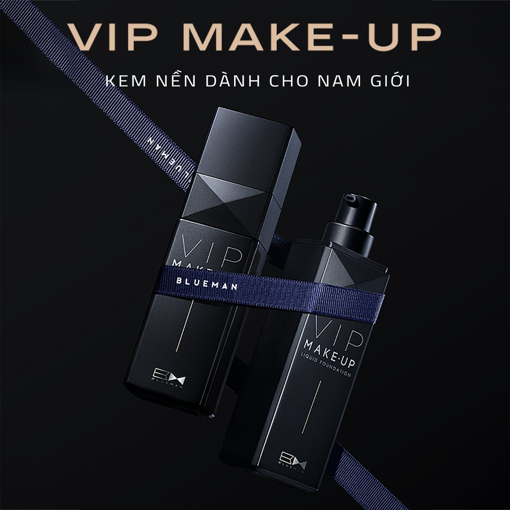 Kem Nền Nam Kiềm Dầu, Che Khuyết Điểm Hoàn Hảo Blueman 30ml