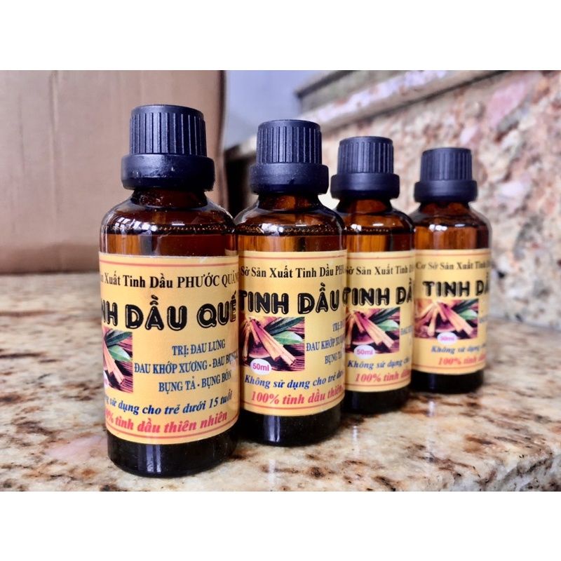 tinh dầu quế Phước Quảng 50ml