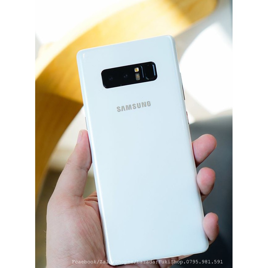 Tấm Dán Skin FULL Viền Matte White Pearl Note8 Note9 Note10 Note10+ Note10Lite ZFlip S20 S20Ultra S20+ S10 A70