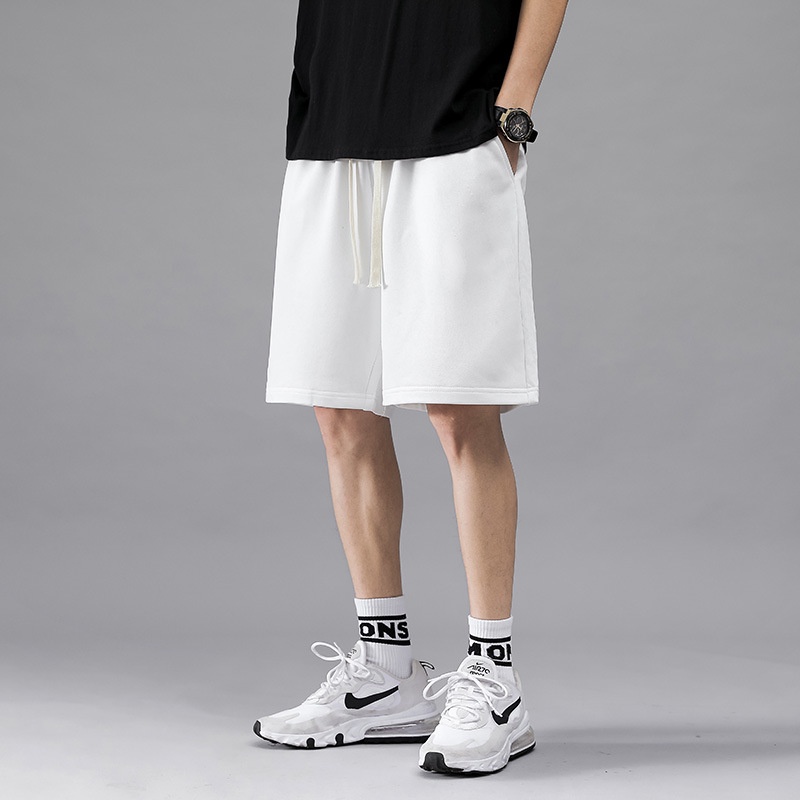 Quần short đùi trơn unisex ZUTEE thể thao basic nam nữ phong cách đường phố Hàn Quốc ullzang