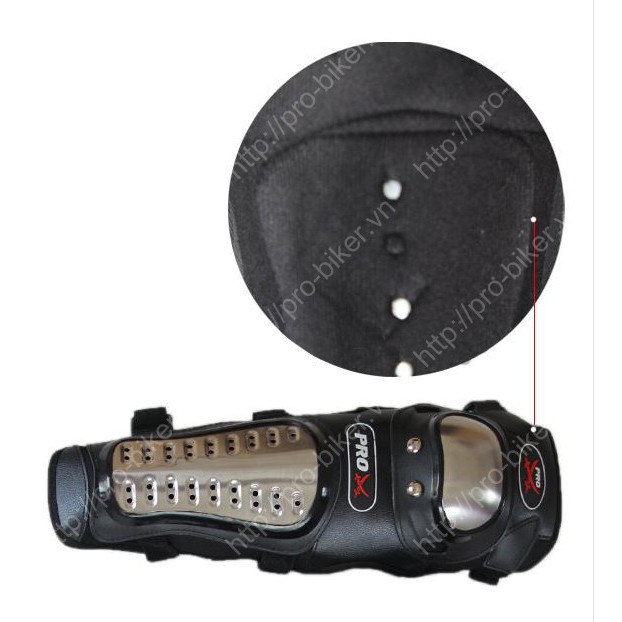 Giáp Inox bảo vệ chân tay PROX  bán sỉ - PRO-BIKER, giáp tay chân, đầu gối, khuỷu tay phượt, motor, xe máy