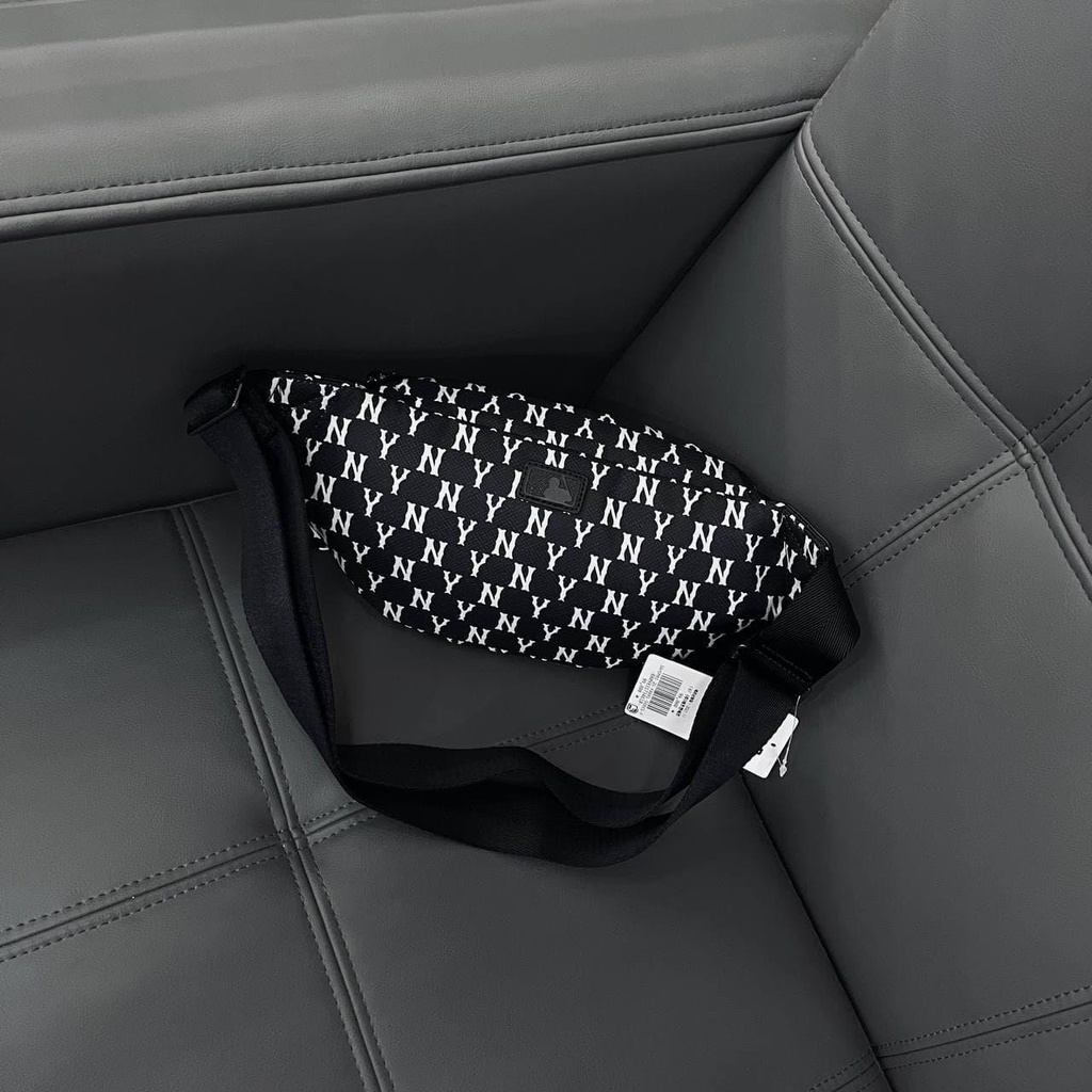✅  Túi bao tử MLB Monogram Hip Sack New York Yankees  | MẪU MỚI NHÁT| BÁN CHẠY NHẤT