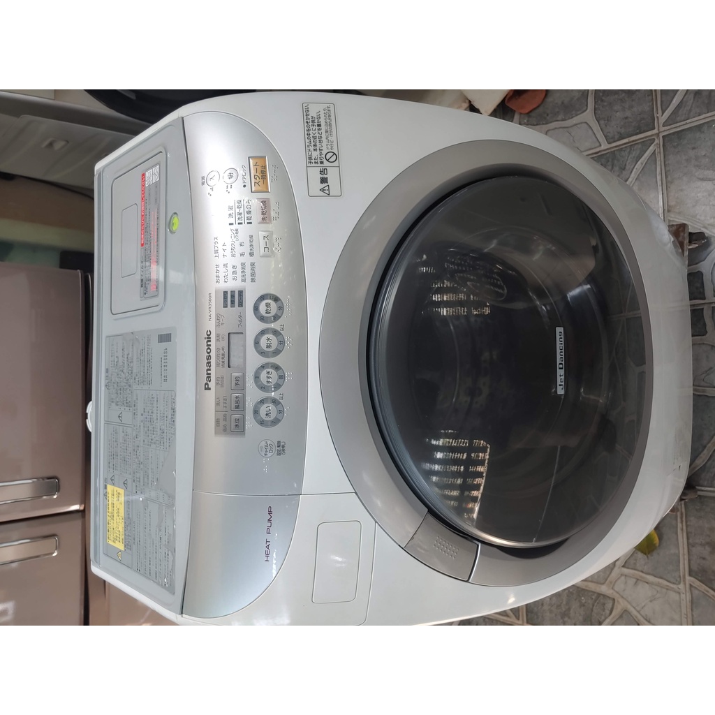 Máy giặt nội địa Nhật Panasonic NA VR3500R 9KG Heat Pumb Sấy Block Bh 3 tháng giá 11tr
