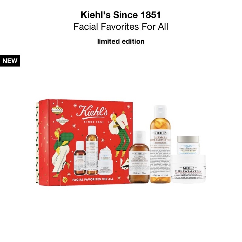 [HOT] Set dưỡng da Kielh’s Facial Favourite Sephora US