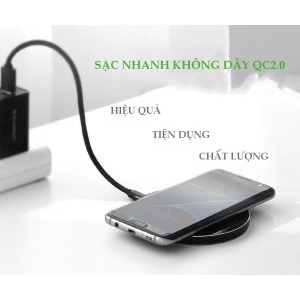 Sạc không dây tốc độ cao Ugreen 30570 cho điện thoại SamSung Note5/S6/S7- Hàng chính hãng