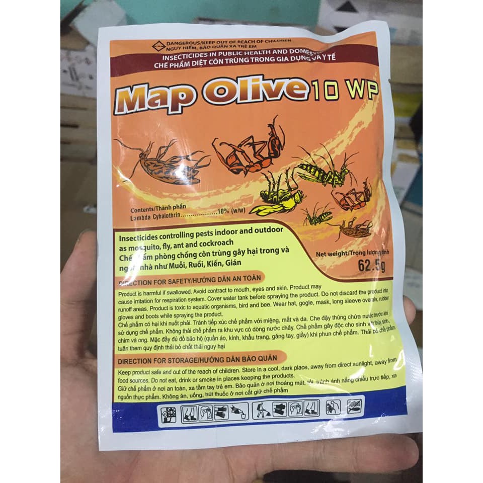 Thuốc diệt côn trùng không mùi Map Olive Anh Quốc diệt muỗi kiến gián tận gốc hiệu quả - mẫu mới