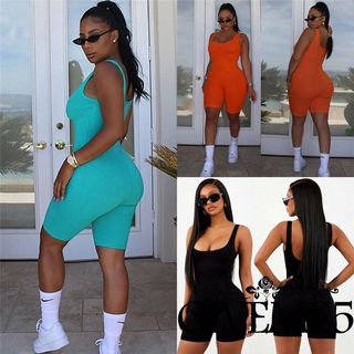 Áo Liền Quần Không Tay Thời Trang Dành Cho Nữ