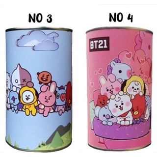 Bộ 2 thẻ bài TARGET BT21/ BTS giảm cân