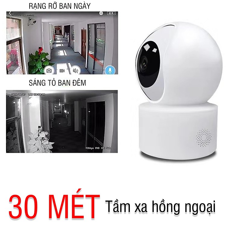 [xem 4 cam trên 1 màng hình] Camera Wifi CareCam 2.0Mpx YH200 [1080 FULL HD] Xoay Theo Chuyển Động Đàm Thoại 2 Chiều | BigBuy360 - bigbuy360.vn