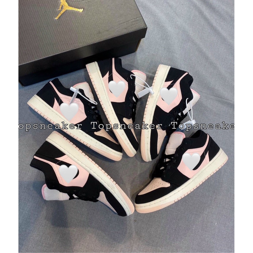 [Mã FAGREEN245 giảm 10% tối đa 30K đơn 99K] Giày Sneaker Jordan Low Hồng Full Box Freeship