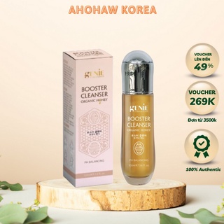 Sữa rửa mặt mật ong booster cleanser genie , làm sạch dịu nhẹ , không làm khô da 100ml