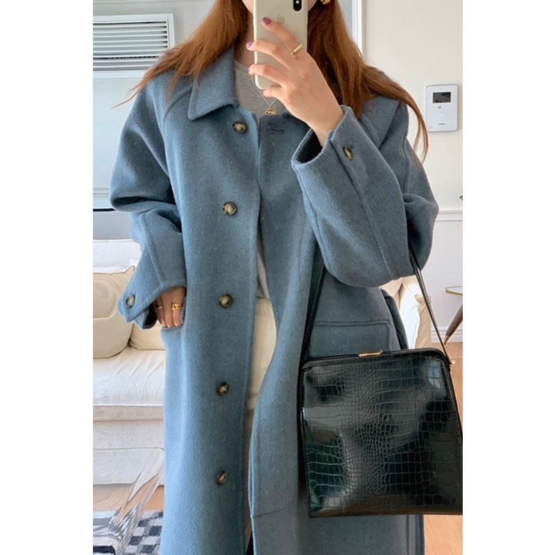 ÁO KHOÁC KIỂU PHÁP DÁNG DÀI SANG TRỌNG