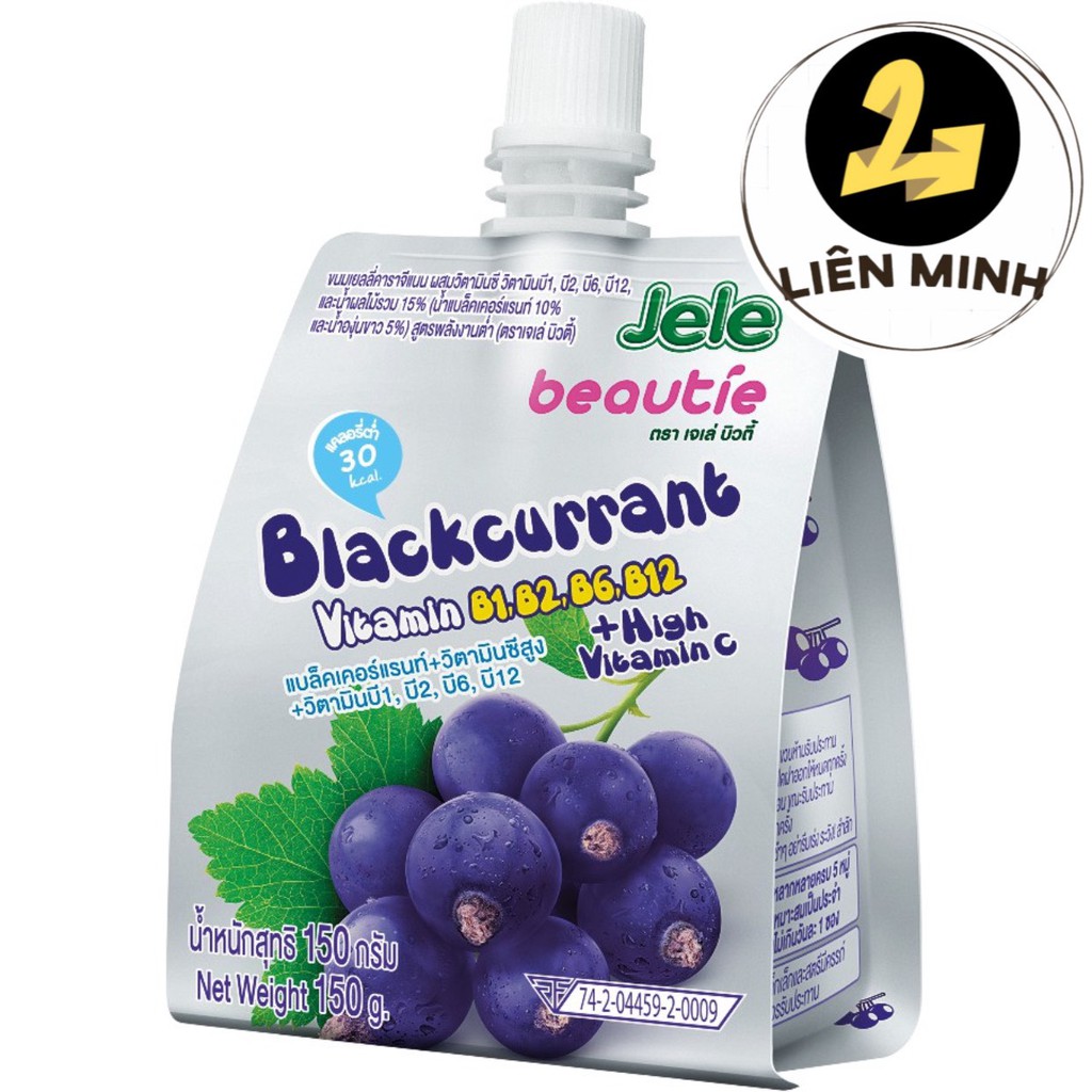Nước Ép Thạch Trái Cây Jele Beautie 150g - 8 mùi