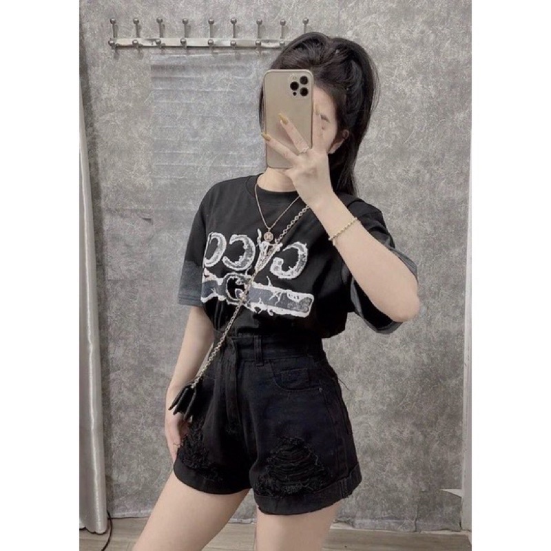 Áo Phông Nam Nữ Unisex Loang G.C,Áo Thun Vintage Loang Pha Màu Ulzzang Hot