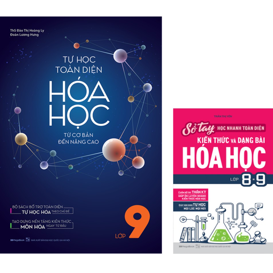 Sách Combo Bộ đôi Chinh phục toàn diện Hóa học lớp 9 MEGATHCS9668