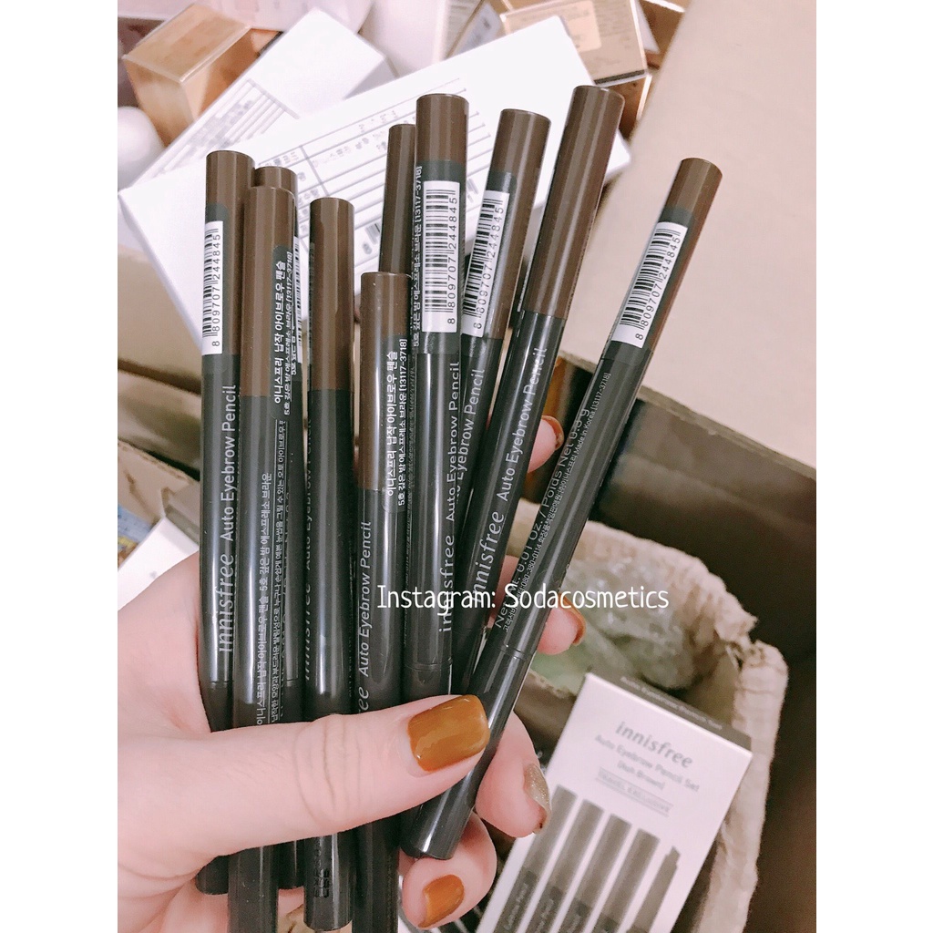 CHÌ KẺ MÀY INNISFREE AUTO EYEBROW PENCIL