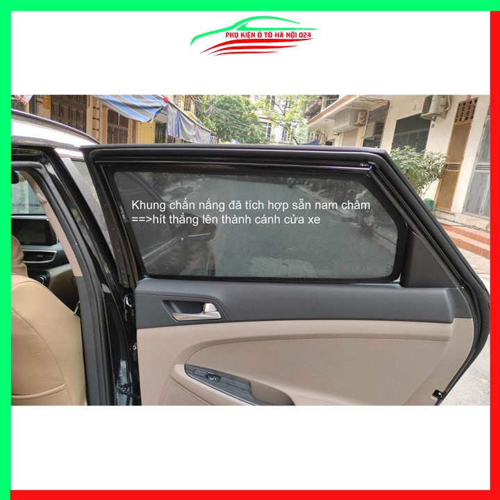 Bộ rèm chắn nắng Avanza 2022-2024 cố định nam châm thuận tiện