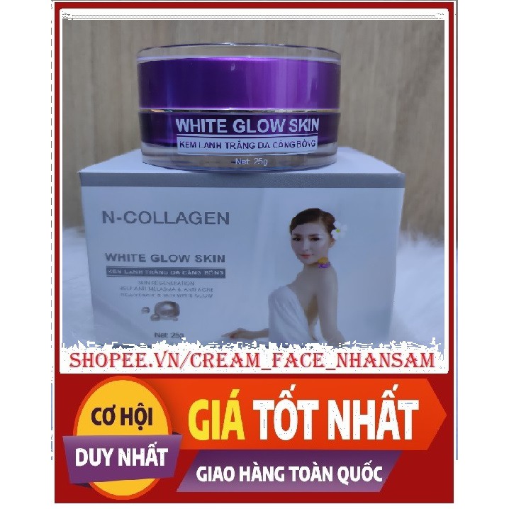 [HÀNG BÁN CHẠY] KEM LẠNH N'COLLAGEN Thích Hợp Cho Da Nhạy Cảm - Giảm Mụn, Mờ Nám, Tàn Nhang