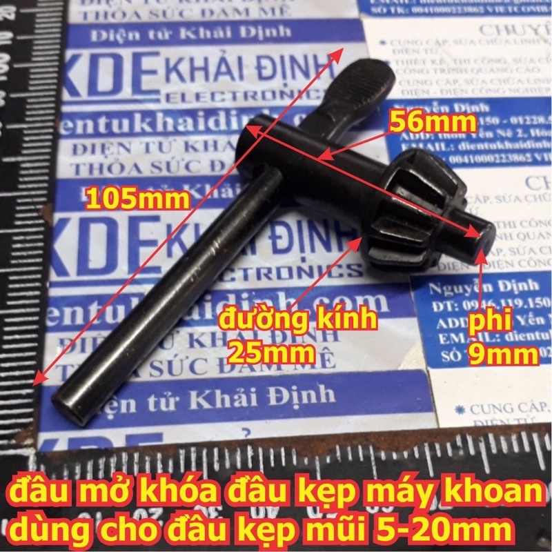 Đầu mở mũi khoan của máy khoan