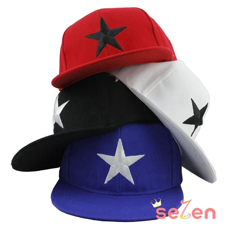 Nón lưỡi trai đan hình ngôi sao năm cánh cho trẻ em