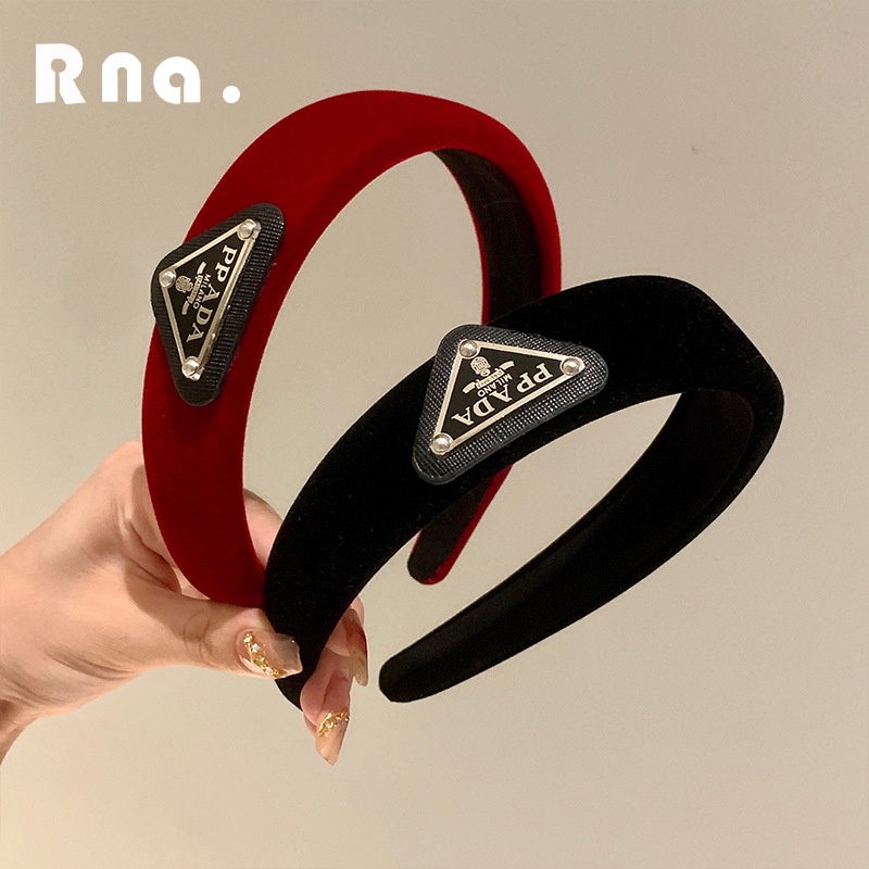 Kẹp Tóc Nhung Đen Hình Đầu Lâu Phong Cách Hàn Quốc 2022 Cho Nữ