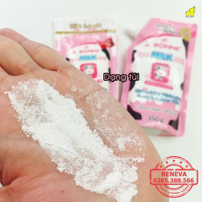 Muối Tắm Sữa Bò Tẩy Tế Bào Chết, Muối Tắm Bò A Bonne Spa Milk Salt Thái Lan 350gr RENEVA