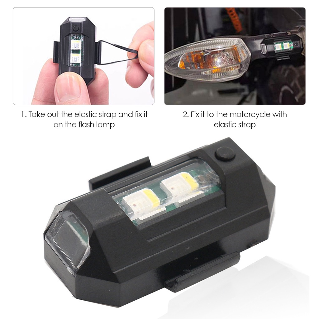 Đèn LED Cảnh Báo Nhấp Nháy Nhiều Màu, Đèn Tín Hiệu Cảnh Báo, Độ Sáng Cao