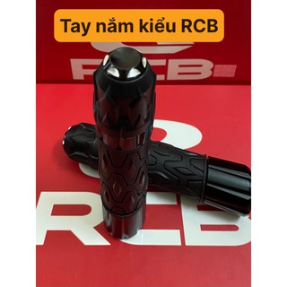[CÓ VIDEO] Bao tay Tay nắm giống kiểu RCB lắp xe máy - màu đen - cực bám tay lái - Đèn xe Việt
