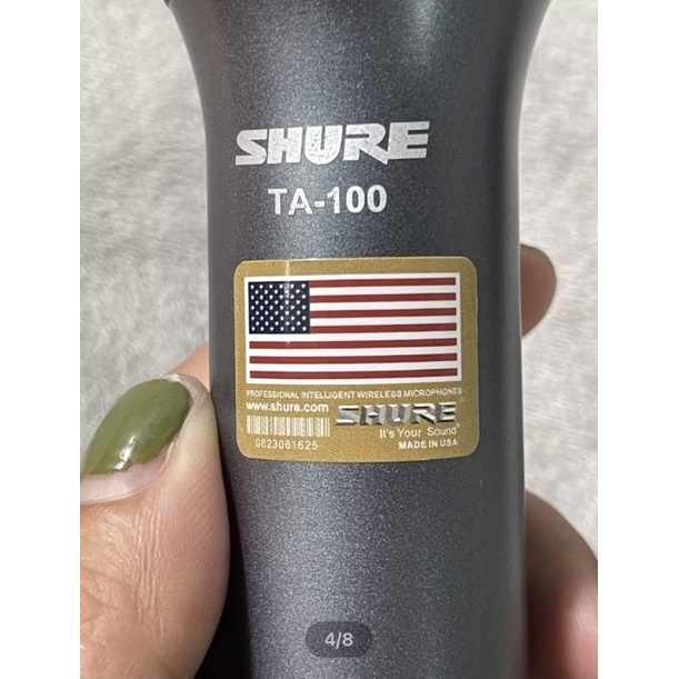 Mic shure TA 100 hàng cao cấp, micro có dây shure chống hú tốt, micro karaoke TA100 shure hát nhẹ, tiếng ấm